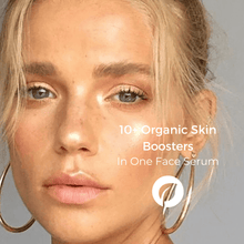 Load image into Gallery viewer, organic face serum, face serum, vitamin c face serum, anti wrinkle, anti aging, zoe skincare, anti aging face serum, brightening face serum, sensitive skin, dry skin
